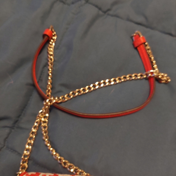 Kate Spade pink houndstooth crossbody/clutch wallet NWT - Picture 8 of 8